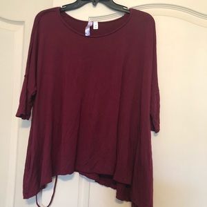 3/4 length sleeve tee